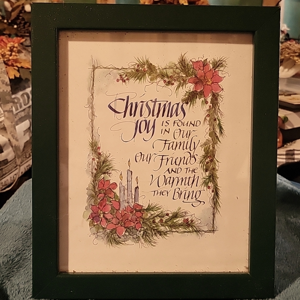 Christmas Framed Picture